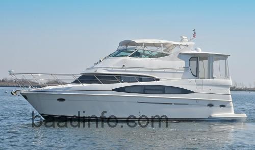 Carver 466 Motor Yacht tekniske specifikationer 